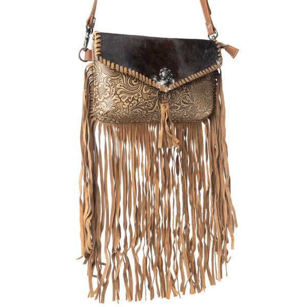 Mimikyu Leather & Hairon Bag - Myra USA