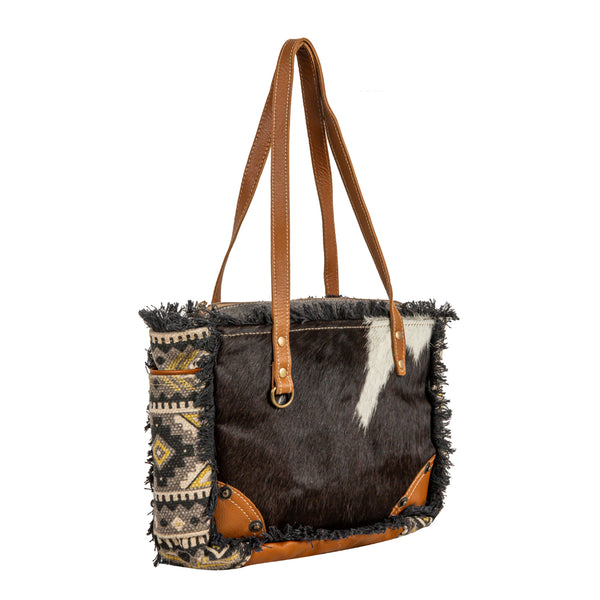 Bison Ridge Small & Crossbody Bag With Hair-on Hide