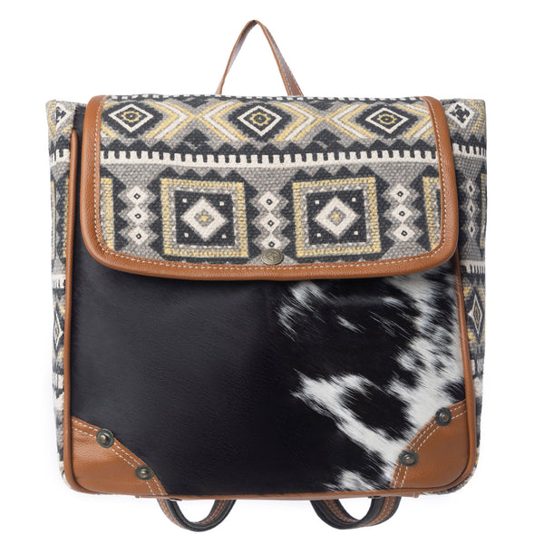 Bison Ridge Backpack Bag With Hair-On Hide - Myra USA