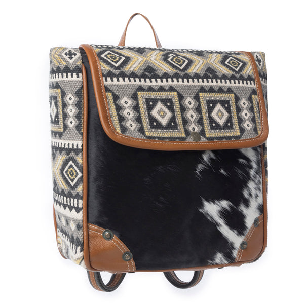 Bison Ridge Backpack Bag With Hair-On Hide - Myra USA