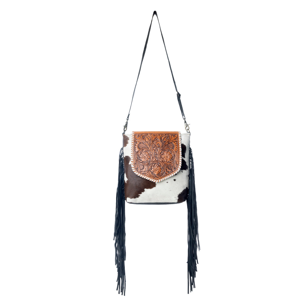 Ritzy Rift Hand-Tooled Bag - Myra USA