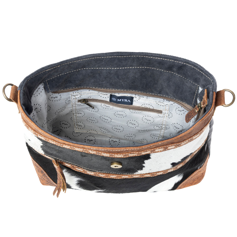 Roltod Canvas And Hairon Bag - Myra USA