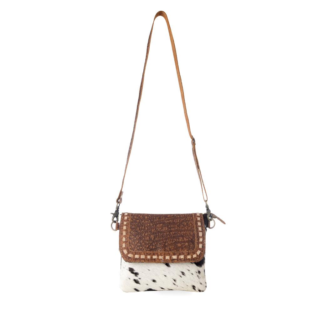 Manchester Canvas And Hairon Bag - Myra USA