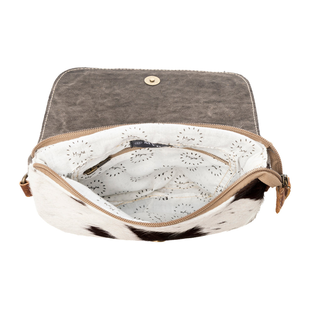 Manchester Canvas And Hairon Bag - Myra USA