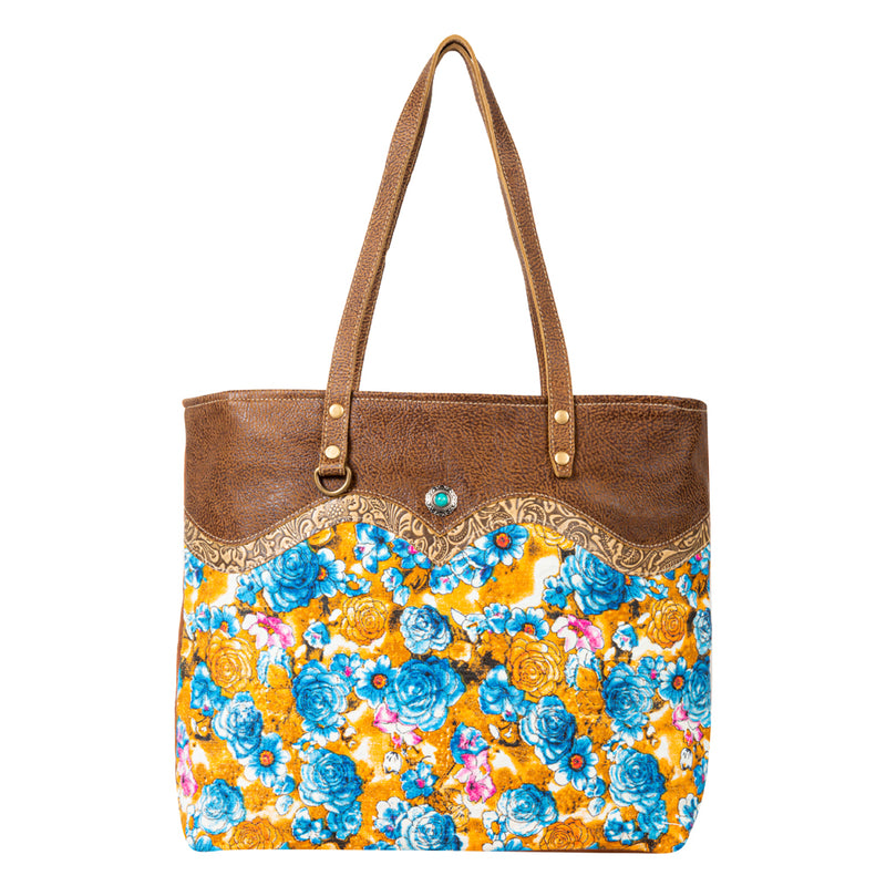 Blue Ridge Blooms Tote Bag