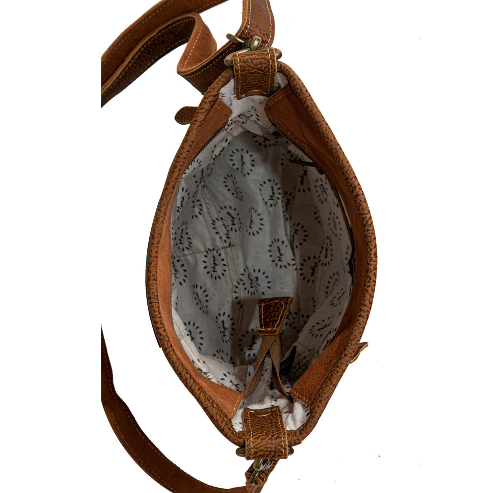 Blue Ridge Blooms Small & Crossbody Bag - Myra USA