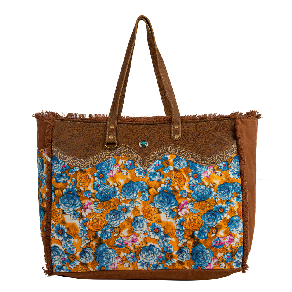 Blue Ridge Blooms Weekender Bag - Myra USA