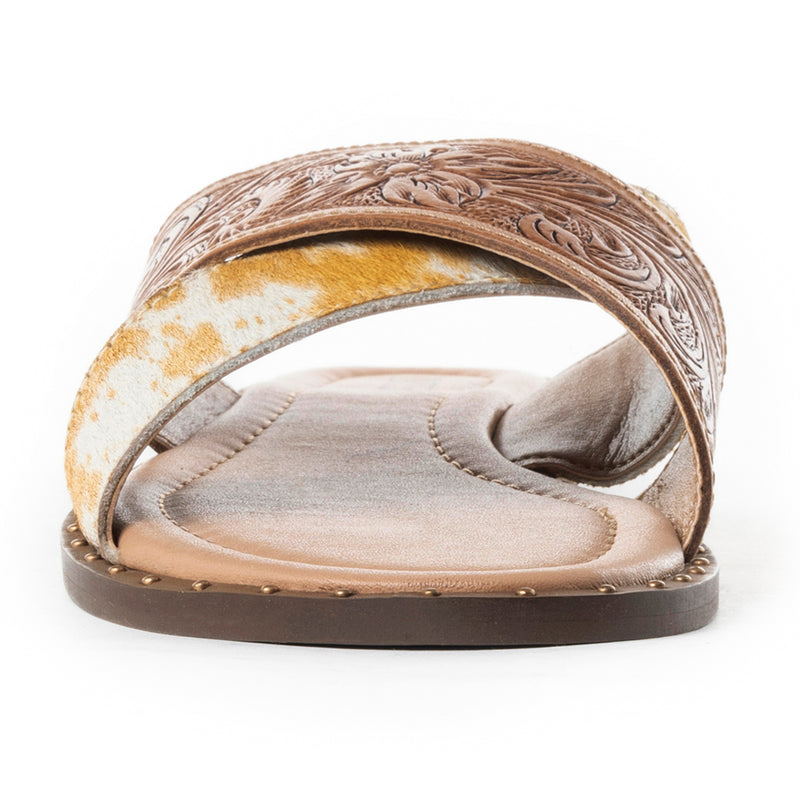 Mukluk Western Hand-Tooled Sandals - MyraUSA