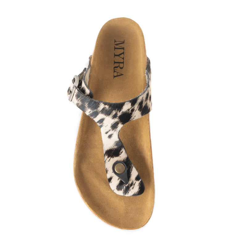 Chino Western Hand-Tooled Sandals - MyraUSA