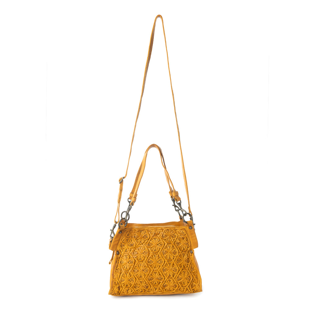 Effervescence Leather & Hair On Bag - Myra USA