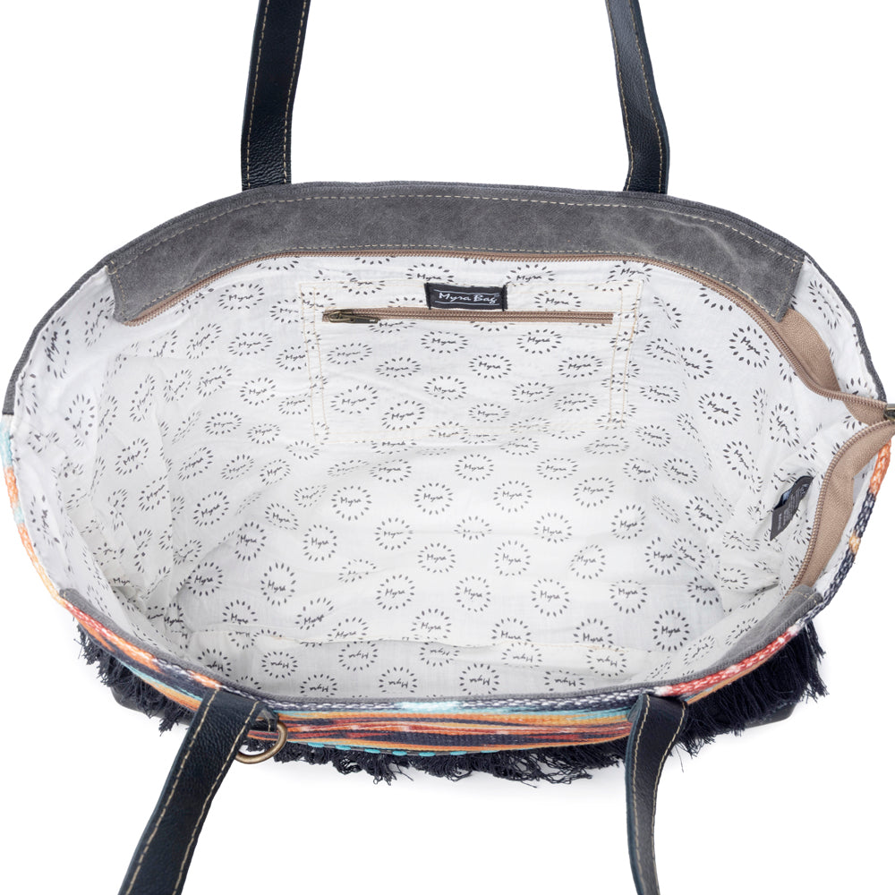 Ancestral Sun Tote Bag - Myra USA