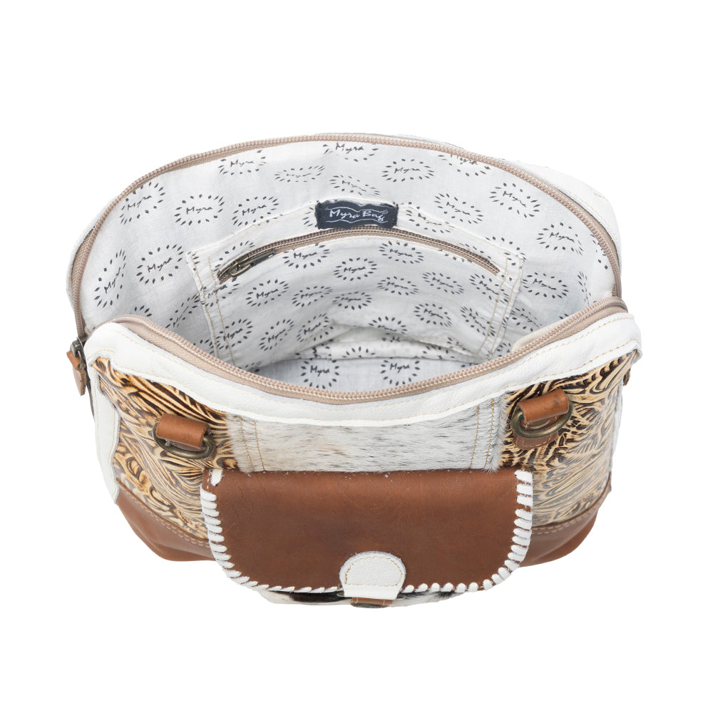 Prairie Grasslands Canvas and Hairon Backpack. - Myra USA