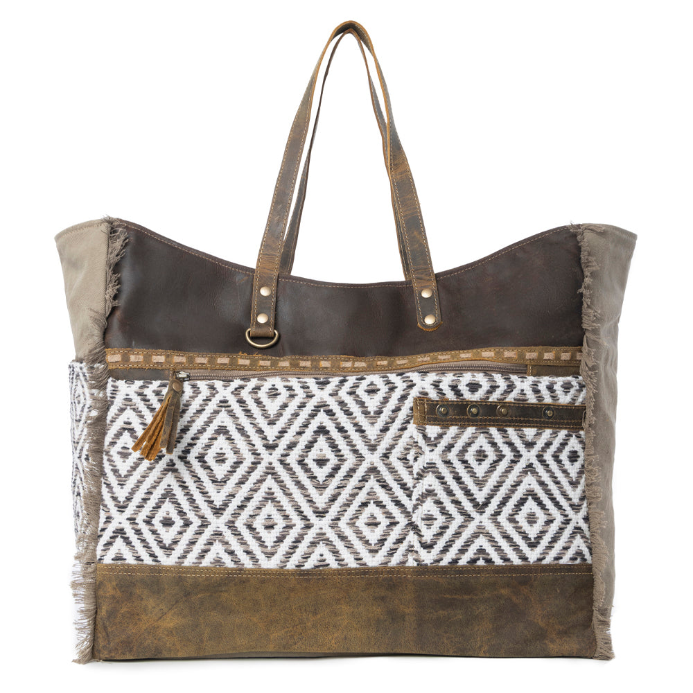 Sand Weaver Weekender Bag - Myra USA