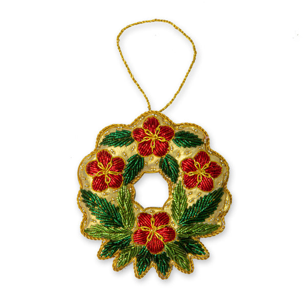 Welcome Home Wreath Ornament - Myra USA