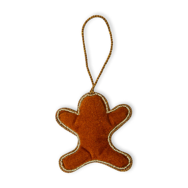 Dancing Gingerbread Man Christmas Ornament