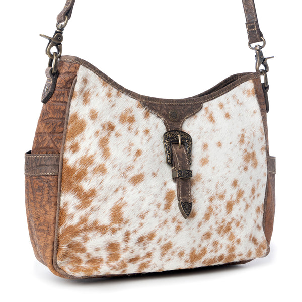 Heartwood Leather & Hairon Bag - Myra USA