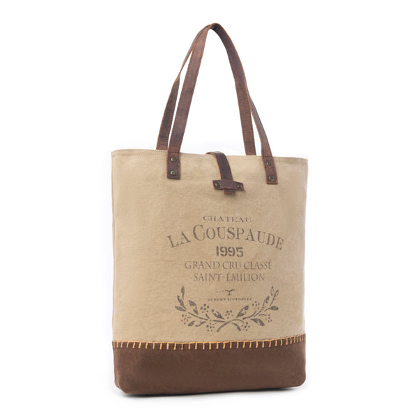 La Couspaude Vintage-Look Tote Bag - Myra USA
