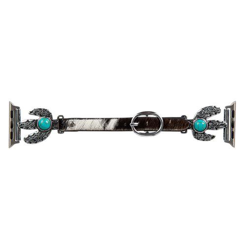 Mesa Song Hair-On Hide Watch Band - Myra USA