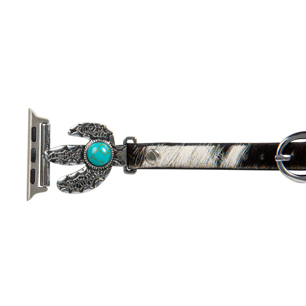 Mesa Song Hair-On Hide Watch Band - Myra USA
