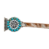 Summer Winds Hair-On Hide Watch Band