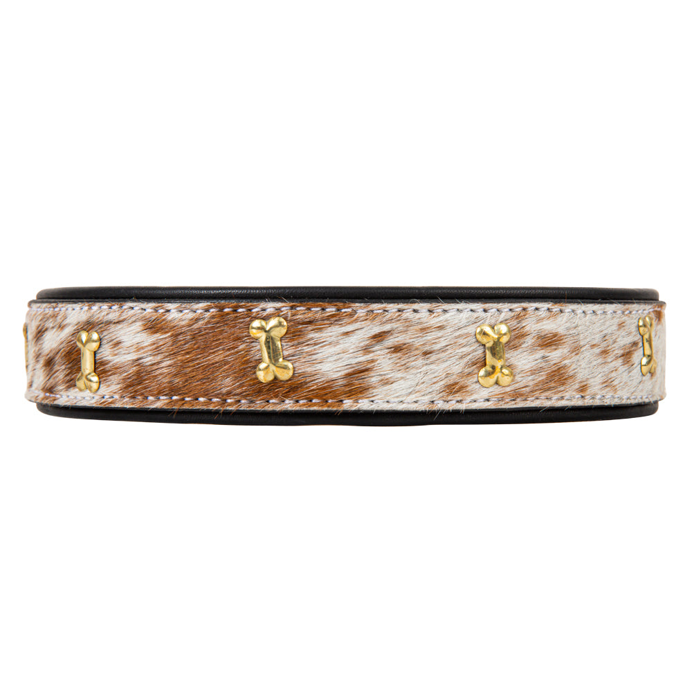 Chissum Hair-On Hide Dog Collar - Myra USA