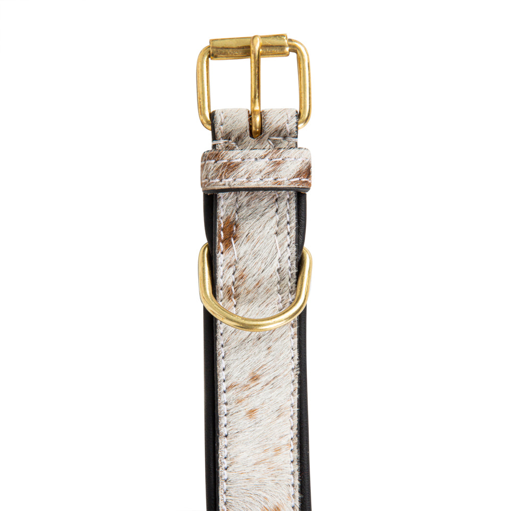 Chissum Hair-On Hide Dog Collar - Myra USA
