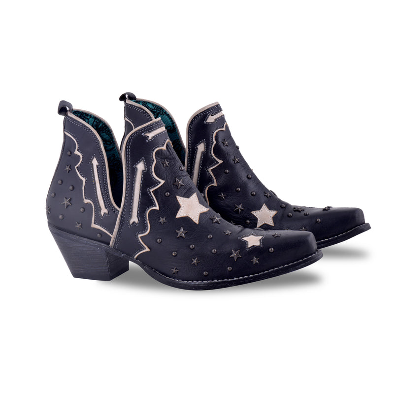 Lone Star Sky Split-Top Leather Boots – Myra Bags