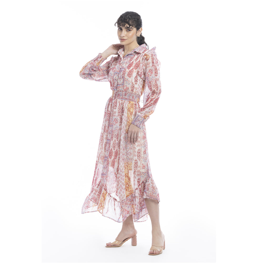 Renae Patterned Dress - Myra USA