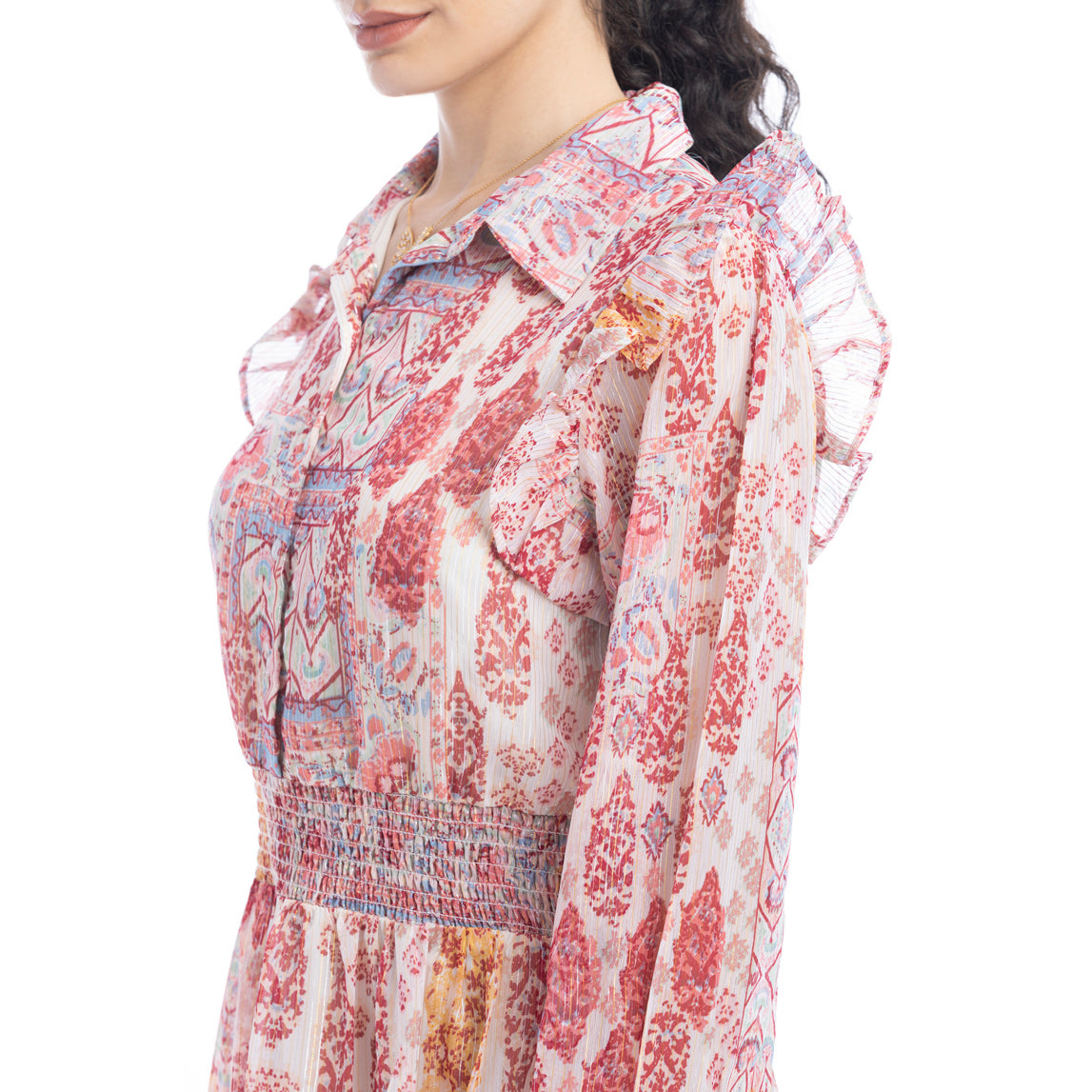 Renae Patterned Dress - Myra USA