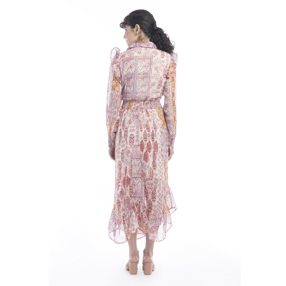 Renae Patterned Dress - Myra USA