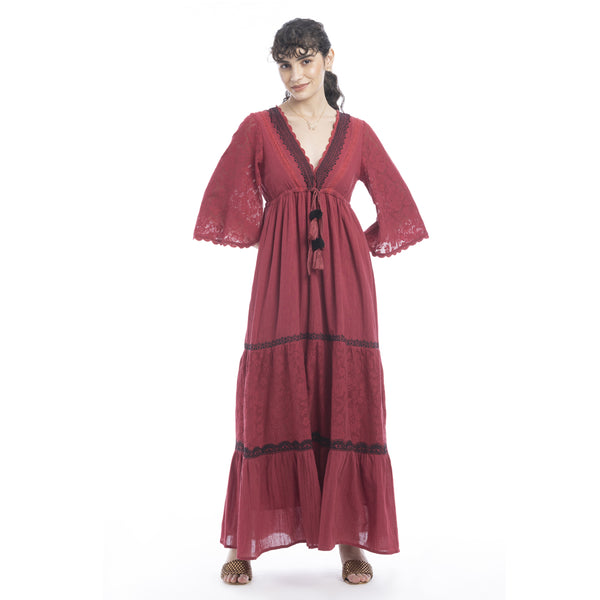 Monique Embroidered Dress - Myra USA