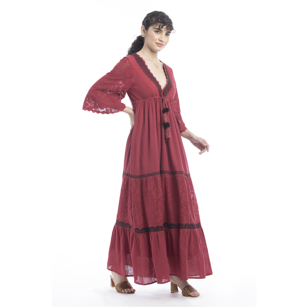 Monique Embroidered Dress - Myra USA