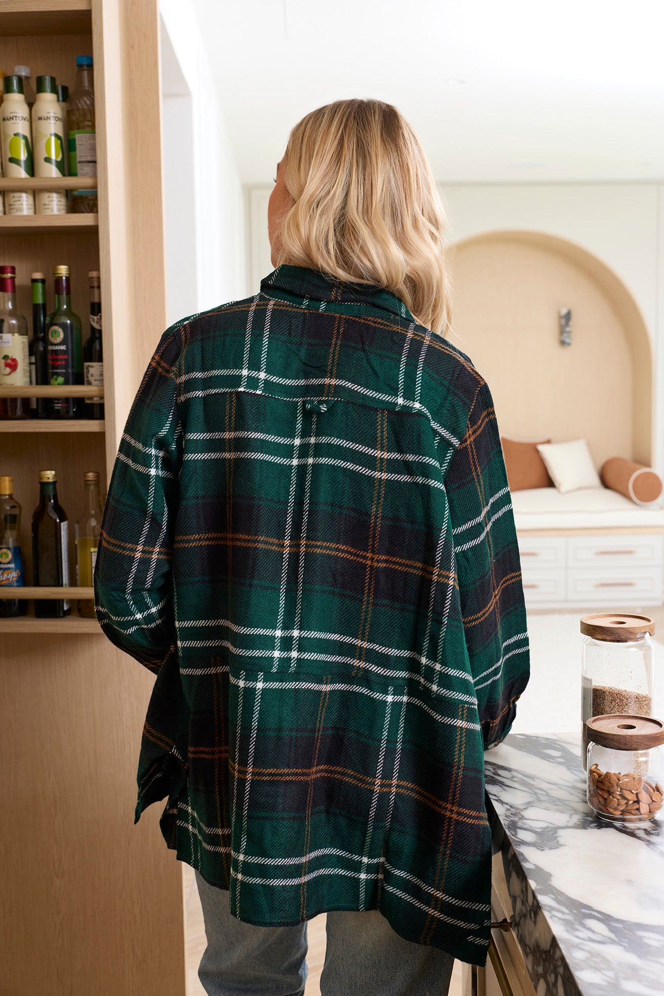 Carrington Plaid Pattern Shirt - Myra USA