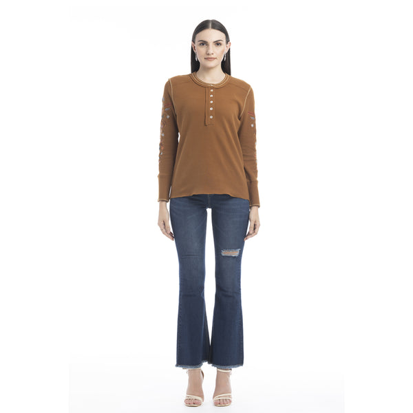 Oaklynn Round Neck T-Shirt - Myra USA