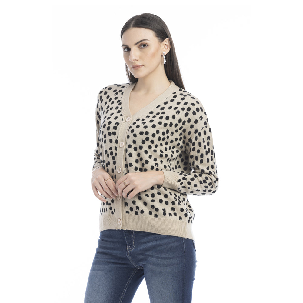 Payton Animal Print Sweater - Myra USA