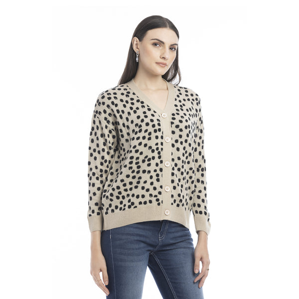 Payton Animal Print Sweater - Myra USA