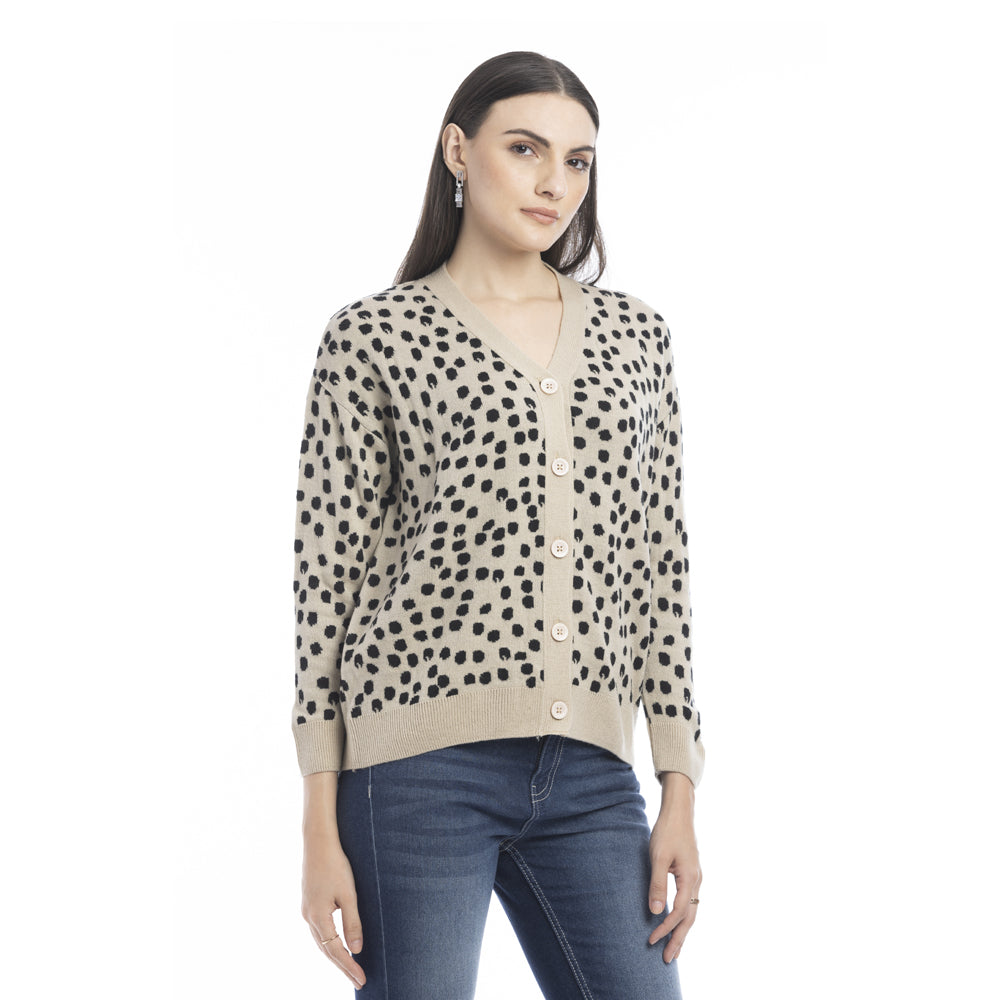 Payton Animal Print Sweater - Myra USA