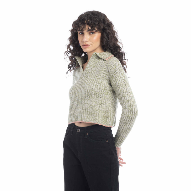 Hallie Contoured Knit Sweater