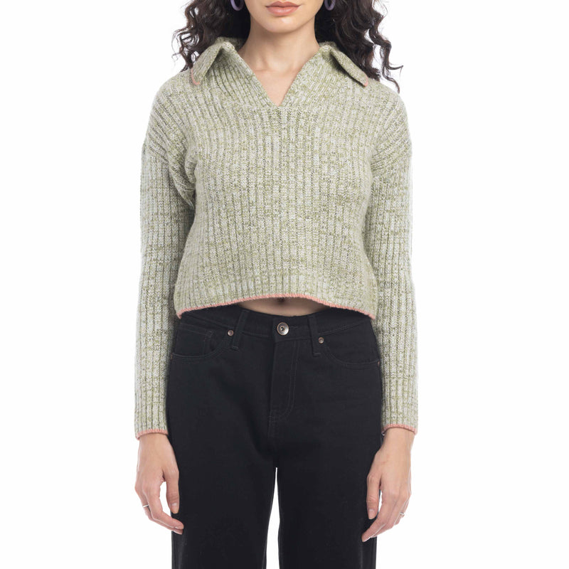 Hallie Contoured Knit Sweater