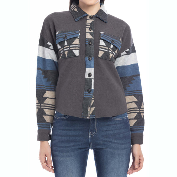 Willa Dessert Winds Shacket Sweater - Myra USA