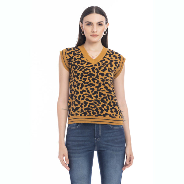 Duma Animal Print Sweater