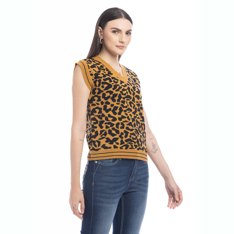 Duma Animal Print Sweater