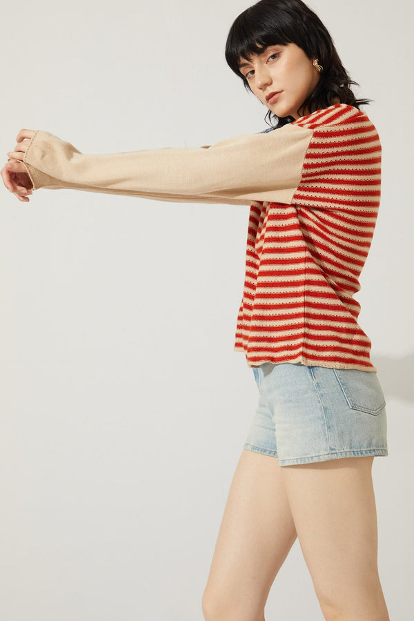 Destiny Flag Knit Sweater - Myra USA