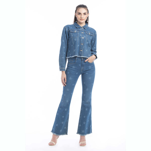 Shiloh Stars Denim Jacket - Myra USA