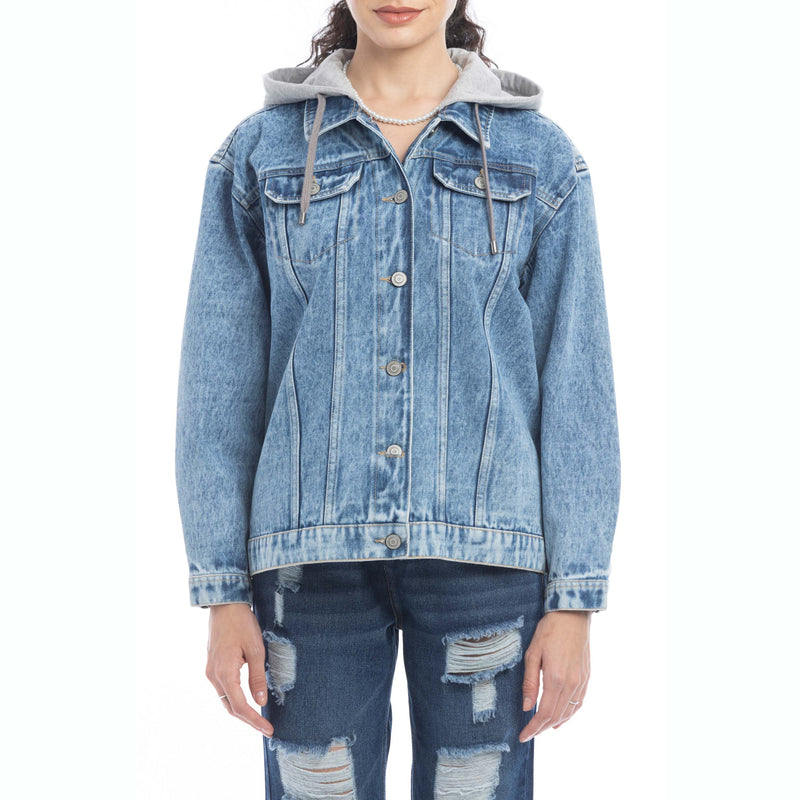 Kayleigh Hoodie Denim Jacket