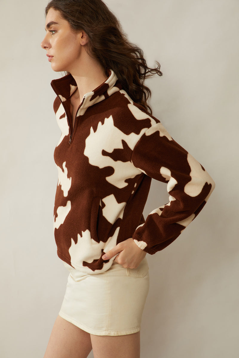 Cuddly Cow Fleece Jacket