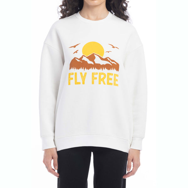 Fly Free Oversized Sweatshirt