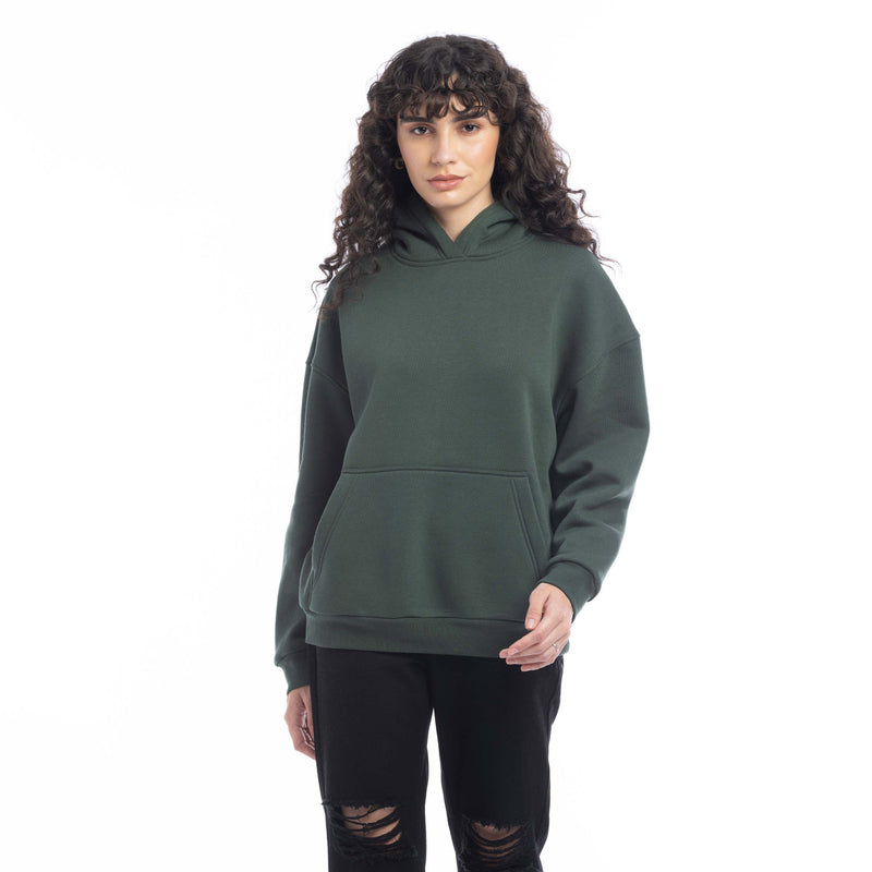 Carmen Hoodie in Forest Green