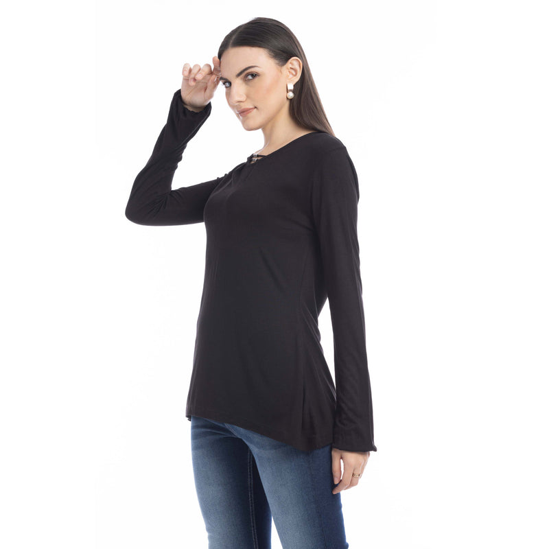 Sylvia V-Neck Top