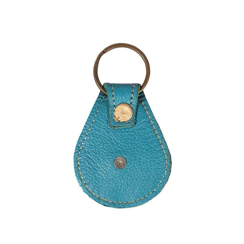 Concho Teal Key Fob - Myra USA